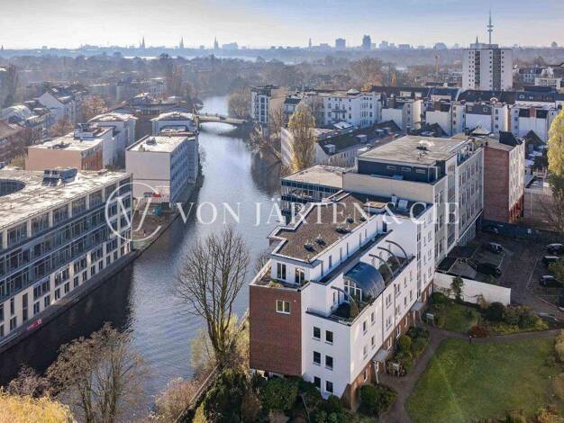 Wohnung zum Kauf 650.000 € 2 Zimmer 57 m² 2. Geschoss Winterhude Hamburg 22303