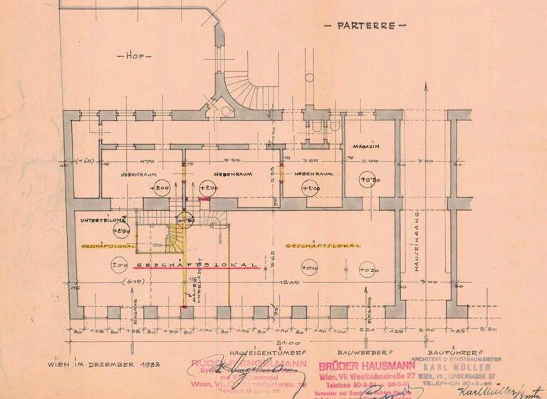 Laden zur Miete 17 € Westbahnstraße 27 Wien, Neubau 1070