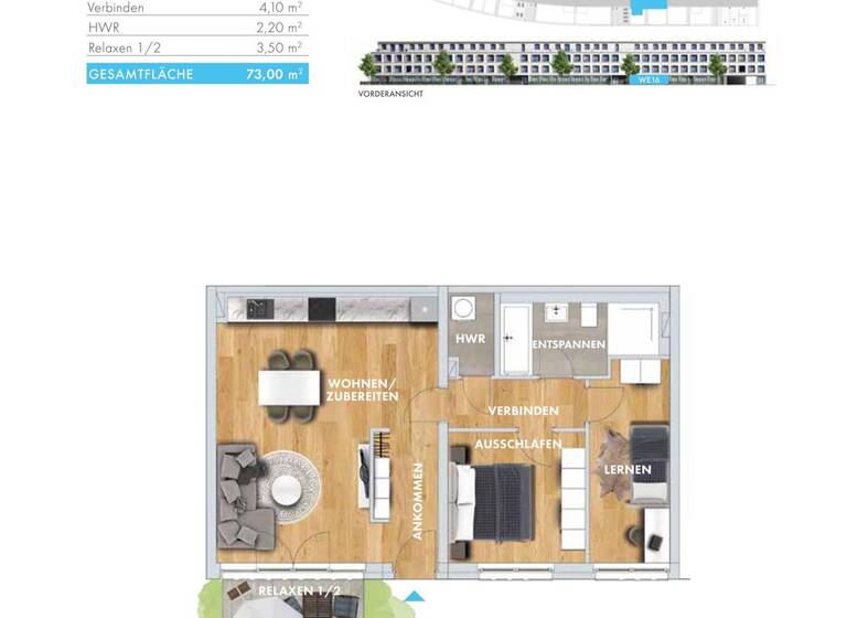 Wohnung zur Miete 949 € 3 Zimmer 73 m² EG frei ab 15.04.2026 Pragerstr. 243 Probstheida Leipzig 04289