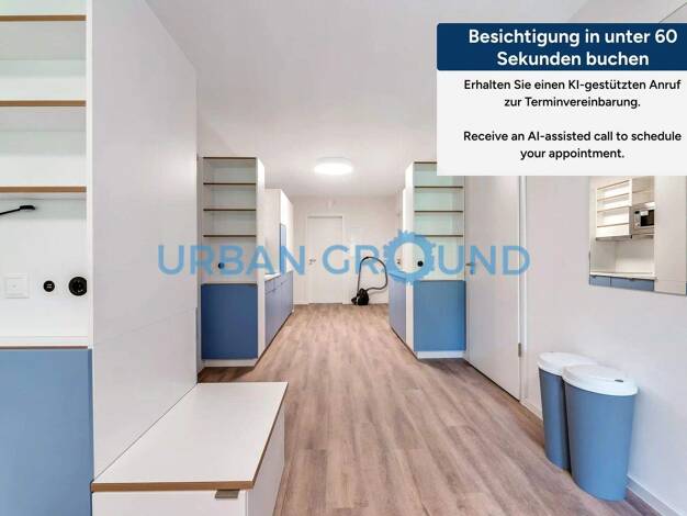 Studio zur Miete 516 € 1 Zimmer 18,5 m² 1. Geschoss frei ab 05.03.2026 Rathenaustraße Oberschöneweide Berlin 12459
