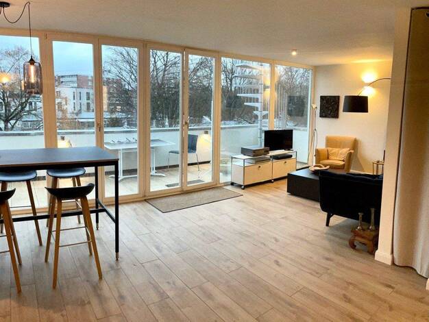 Wohnung zur Miete Wohnen auf Zeit 1.550 € 2 Zimmer 42 m² frei ab 30.06.2026 Stellingen Hamburg 22527