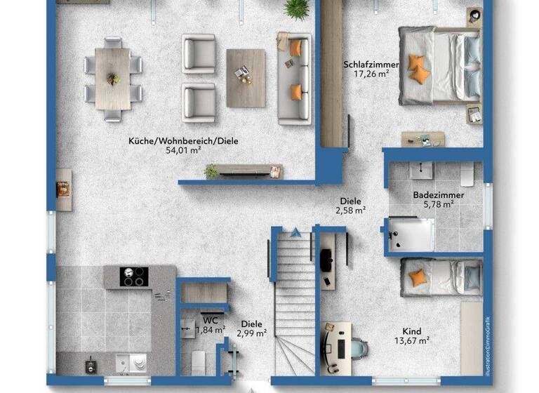 Einfamilienhaus zum Kauf 340.000 € 4 Zimmer 120 m² 571 m² Grundstück Felsberg Überherrn 66802