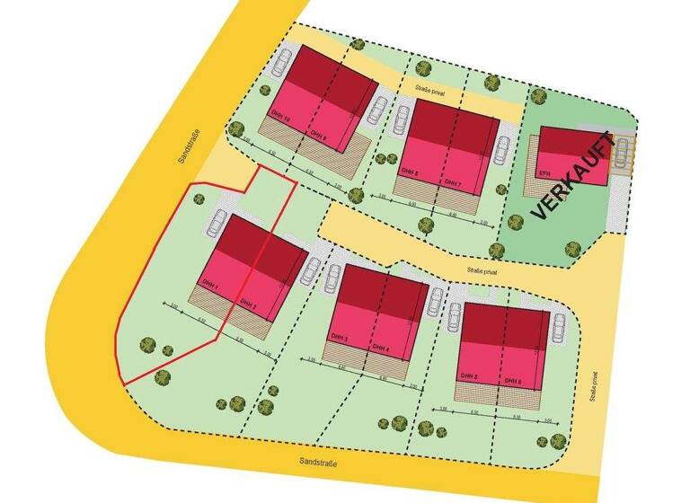 Grundstück zum Kauf provisionsfrei 139.100 € 488,1 m² Grundstück Pivitsheide Detmold / Pivitsheide 32758