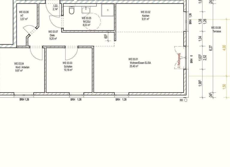 Wohnung zum Kauf provisionsfrei 367.100 € 3 Zimmer 80,2 m² EG Ernst-Thälmann-Straße 42 Strausberg 15344