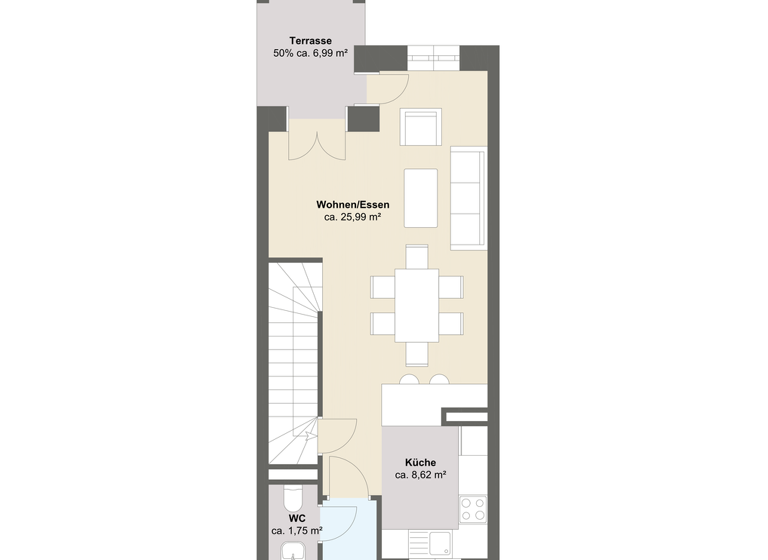 Haus zur Miete 1.850 € 5 Zimmer 132,2 m² Bemerode Hannover 30539