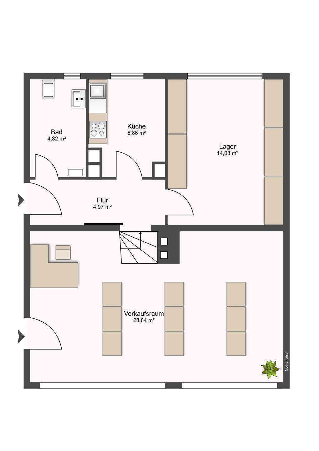 Ladenfläche zur Miete provisionsfrei 1.025 € 68,4 m²<br/>Verkaufsfläche Pirckheimerstraße Nürnberg 90419