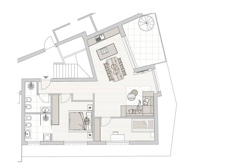 Wohnung zum Kauf 770.000 € 3 Zimmer 76 m² 4. Geschoss Schillerstraße 13 Meran 39012