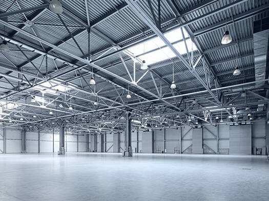 Produktionshalle zur Miete 3,50 € 3.800 m² Lagerfläche Ilmenau Ilmenau 98693