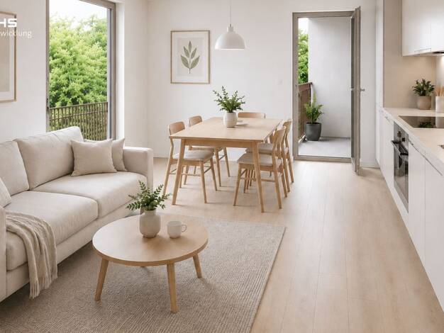 Wohnung zum Kauf - Erstbezug provisionsfrei 305.000 € 2 Zimmer 49 m² 2. Geschoss frei ab sofort Bahnhofstraße 20 Feucht Feucht 90537