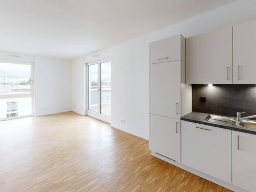 Wohnung zur Miete 1.030 € 2 Zimmer 67,1 m² 3. Geschoss George-Sullivan-Ring 42 Käfertal Mannheim 68309