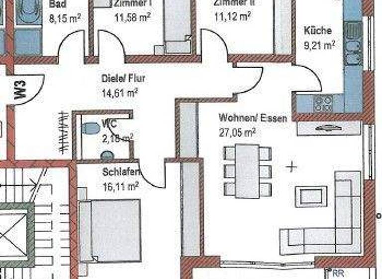 Terrassenwohnung zum Kauf 398.000 € 4,5 Zimmer 105 m² 4 Geschosse Laupheim 88471