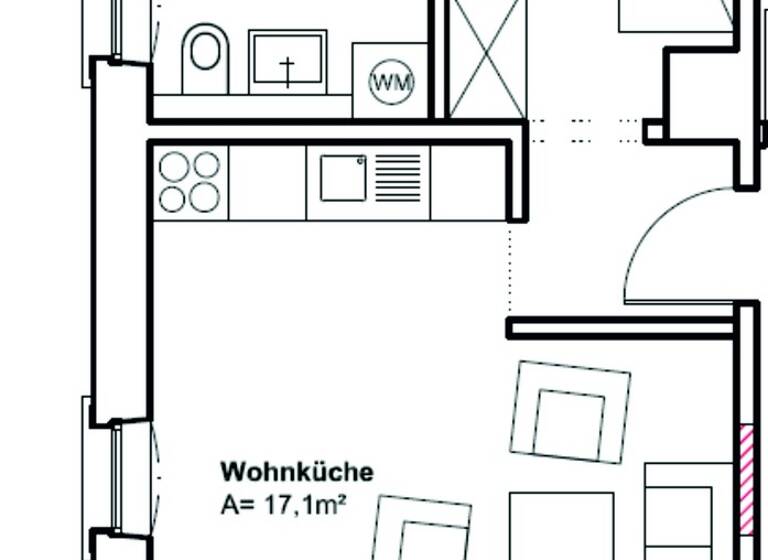Wohnung zur Miete 250 € 2 Zimmer 33 m² 1. Geschoss frei ab 01.06.2026 Hauptstraße 97 Dürrröhrsdorf-Dittersbach 01833