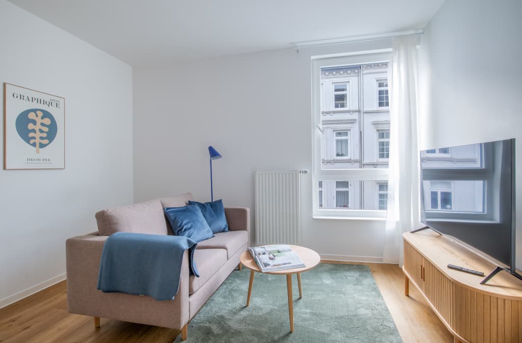 Wohnung zur Miete Wohnen auf Zeit 1.828 € 2 Zimmer 43 m²<br/>Wohnfläche 01.03.2025<br/>Verfügbarkeit Vereinsstraße Eimsbüttel Hamburg 20357