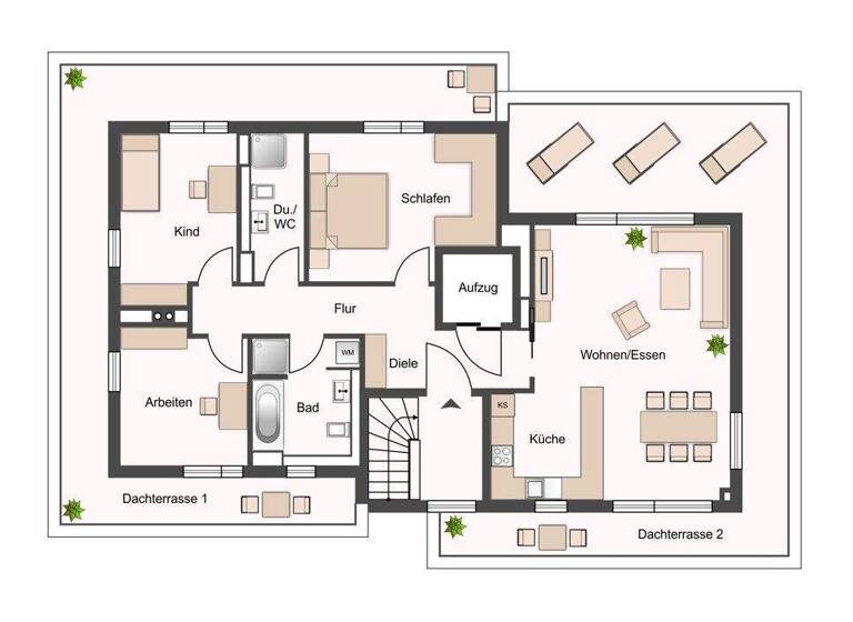 Penthouse zum Kauf 965.000 € 4 Zimmer 123 m² Obergiesing München / Fasangarten 81549