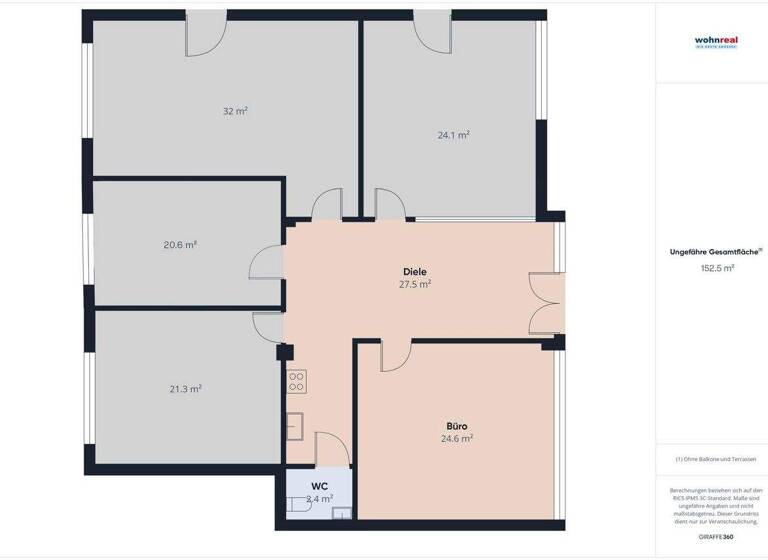 Bürofläche zur Miete 8,46 € 5 Zimmer St. Andrä / Agsdorf 9433