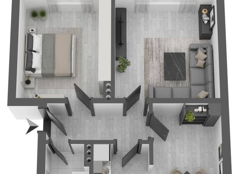 Wohnung zum Kauf 239.000 € 2 Zimmer 56 m² EG Weiß Köln 50999