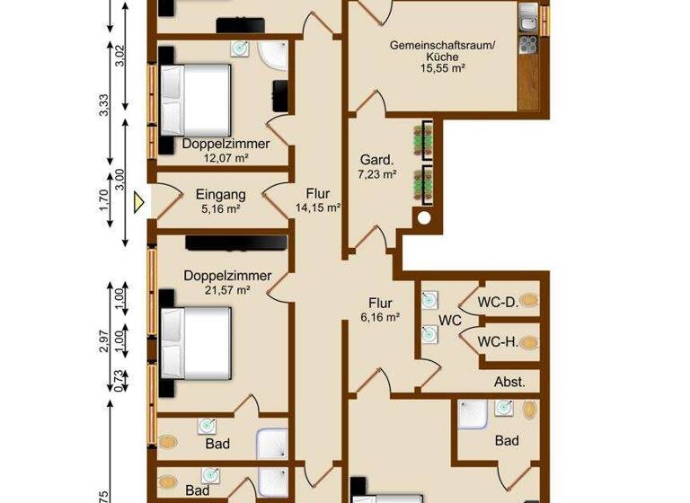 Bürofläche zum Kauf 700.000 € 7 Zimmer 179 m² Bürofläche Landsberg Landsberg am Lech 86899