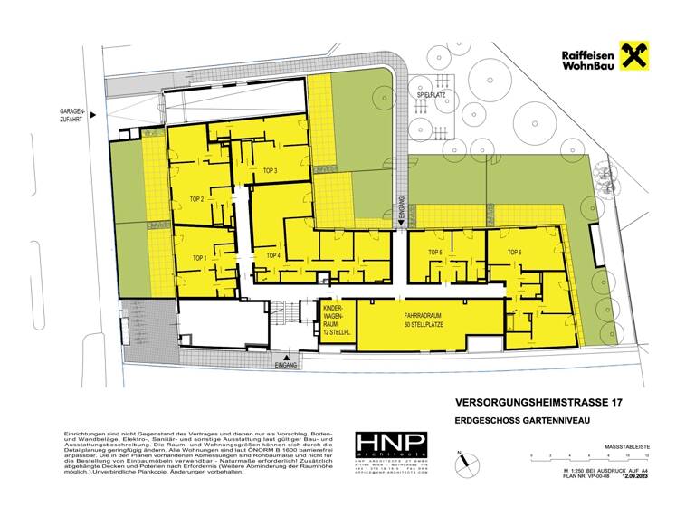 Wohnung zum Kauf - Erstbezug 943.900 € 4 Zimmer 110,2 m² EG Versorgungsheimstraße 17 Wien, Hietzing 1130