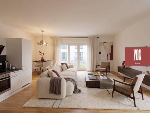 Terrassenwohnung zur Miete 1.955 € 3 Zimmer 81,6 m² EG frei ab sofort Friedenauer Höhe 19a Friedenau Tempelhof-Schöneberg 12159
