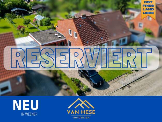 Doppelhaushälfte zum Kauf 129.000 € 4 Zimmer 95,6 m² 594 m² Grundstück frei ab sofort Weener Weener 26826