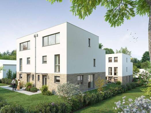 Doppelhaushälfte zum Kauf - Neubau provisionsfrei 995.000 € 6 Zimmer 163 m² 250 m² Grundstück frei ab 01.12.2027 Marktstraße 129 Bergen-Enkheim Frankfurt am Main 60388