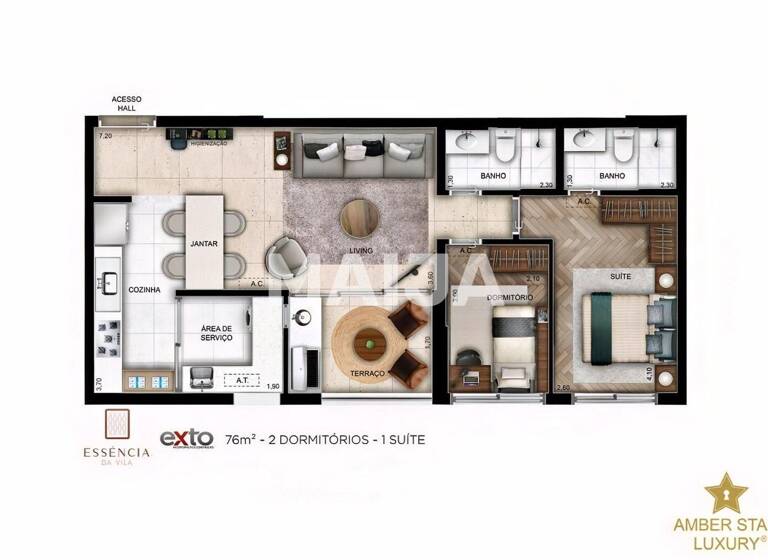 Studio zum Kauf 231.000 € 1 Zimmer 76 m² 23. Geschoss R Doutor Fabrício Vampré, 111 - Und. 31 São Paulo 04014-020
