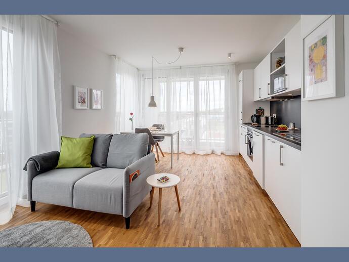 Wohnung zur Miete 1.592 € 2 Zimmer 49 m²<br/>Wohnfläche Altperlach München 81737