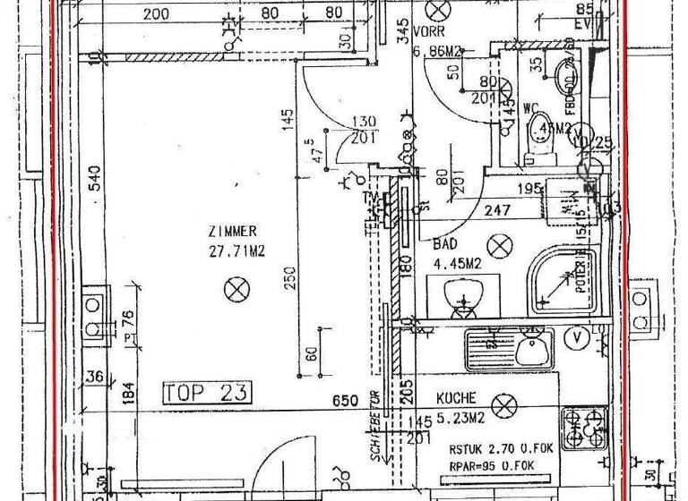 Wohnung zum Kauf 219.000 € 1,5 Zimmer 45,5 m² 2. Geschoss Wien 1220