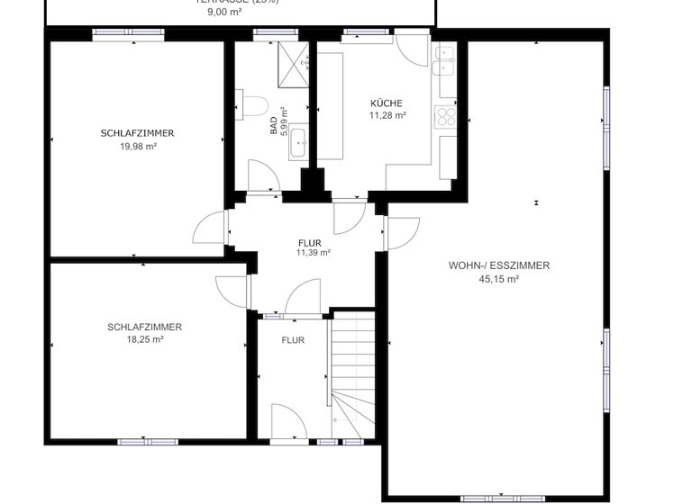 Haus zum Kauf 389.000 € 4 Zimmer 121 m² 1.044 m² Grundstück Sankt Thomas 54655