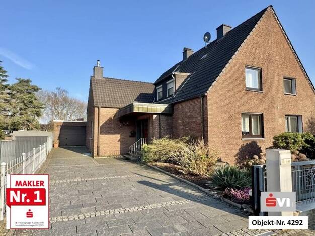 Doppelhaushälfte zum Kauf 360.000 € 5,5 Zimmer 137 m² 587 m² Grundstück Tackenberg Oberhausen 46119