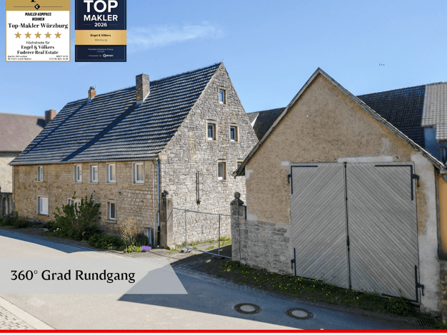 Bauernhaus zum Kauf 295.000 € 12 Zimmer 280 m² 2.078 m² Grundstück Rittershausen Gaukönigshofen 97253