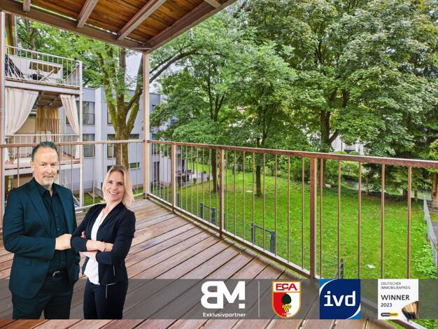 Wohnung zum Kauf 388.800 € 3 Zimmer 72 m² 1. Geschoss Am Schäfflerbach Augsburg 86153