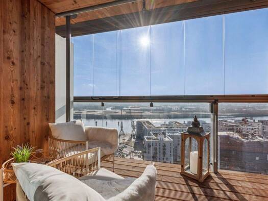 Wohnung zum Kauf 845.000 € 2 Zimmer 60 m² 17. Geschoss Hammerbrook Hamburg 20457