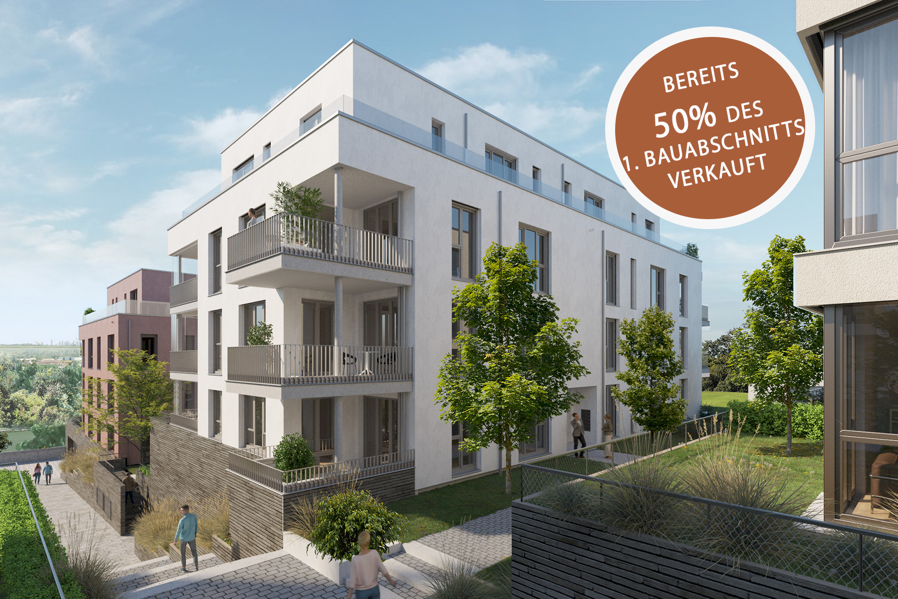 Wohnung zum Kauf provisionsfrei 799.500 € 4 Zimmer 100,5 m²<br/>Wohnfläche 1.<br/>Geschoss Dr.-Friedrich-Kirchhoff-Straße Weisenau Mainz 55130