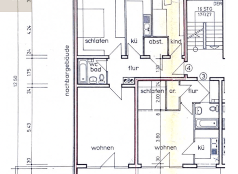 Studio zur Miete 700 € 1 Zimmer 35 m² 1. Geschoss frei ab 01.04.2026 Nordbahnhof Nürnberg 90408
