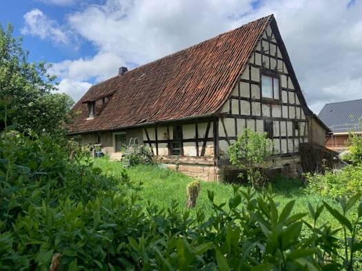Bauernhaus zum Kauf 80.000 € 5 Zimmer 100 m² 2.172 m² Grundstück Hellingen Hellingen 98663