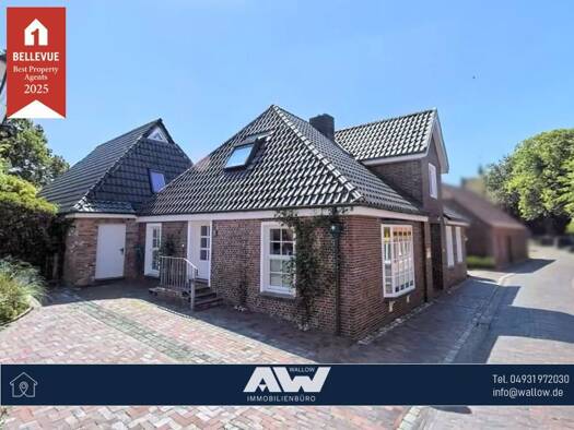 Einfamilienhaus zum Kauf 229.500 € 9 Zimmer 300 m² 580 m² Grundstück Dornum 26553