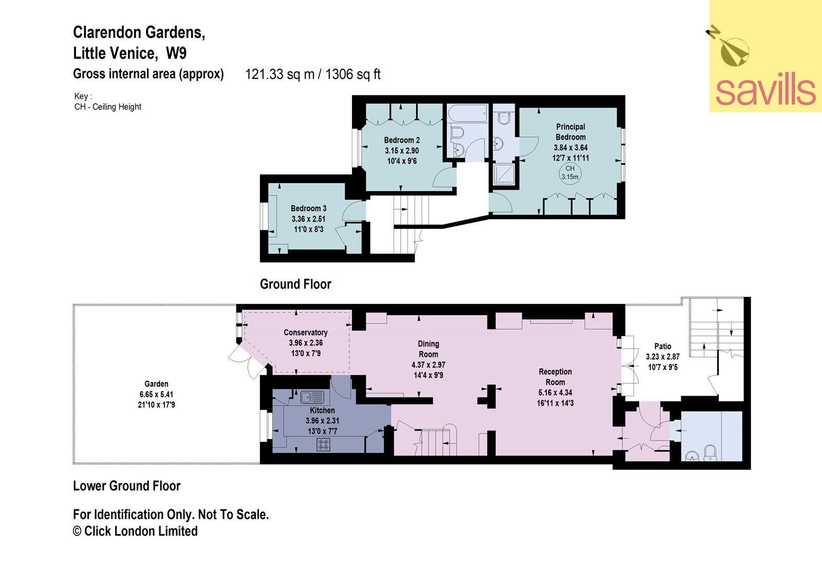 Wohnung zum Kauf provisionsfrei 1.916.552 € 4 Zimmer 121,3 m²<br/>Wohnfläche City of Westminster W9 1AZ