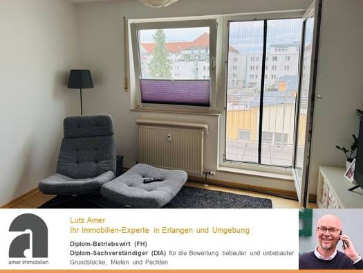 Studio zur Miete 395 € 1 Zimmer 29 m² Innenstadt Erlangen 91052