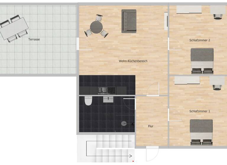 WG-Zimmer zur Miete Wohnen auf Zeit 470 € 37,5 m²<br/>Wohnfläche Dudweiler Saarbrücken / Dudweiler 66125