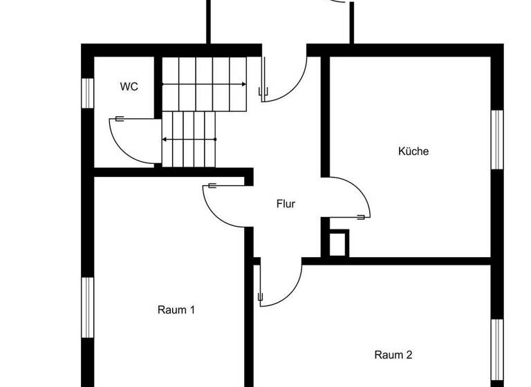 Einfamilienhaus zum Kauf 117.500 € 4 Zimmer 100 m² 2.300 m² Grundstück Weida 07570