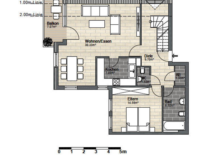 Maisonette zum Kauf 189.000 € 4 Zimmer 116 m² 2. Geschoss Müncheberg 15374