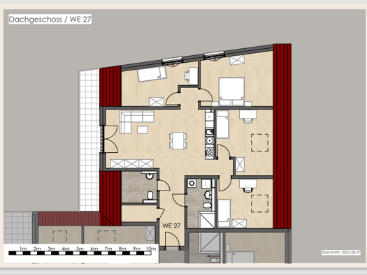 Wohnung zur Miete 608 € 5 Zimmer 106,6 m² Gau-Odernheim 55239