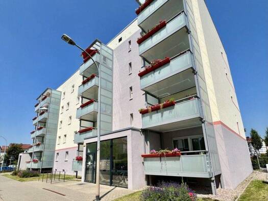Wohnung zur Miete 441 € 3 Zimmer 63,1 m² 3. Geschoss Feldstraße 142 Mühlhausen 99974