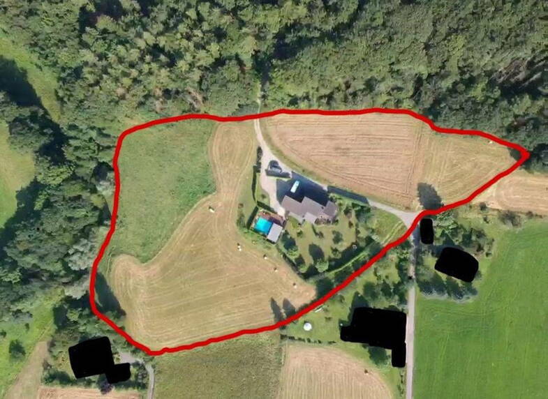 Einfamilienhaus zum Kauf provisionsfrei 730.000 € 11 Zimmer 300 m² 24.859 m² Grundstück Im alten Gehege 2 Rott Extertal 32699