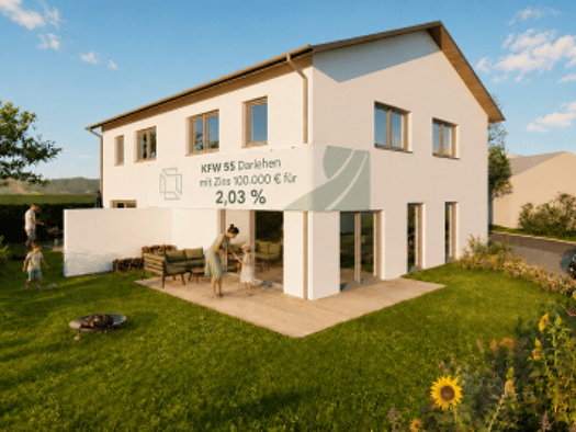 Doppelhaushälfte zum Kauf - Erstbezug provisionsfrei 599.000 € 4 Zimmer 125,6 m² 250 m² Grundstück frei ab 01.06.2027 Ergoldsbach 84061