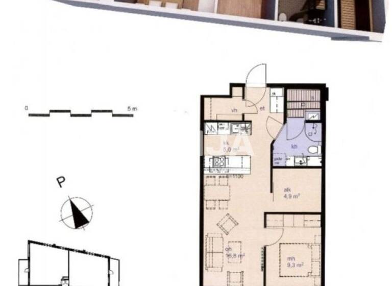 Studio zum Kauf 189.000 € 2 Zimmer 54 m² 3. Geschoss Tullipuistonkatu 2 Tornio 95400