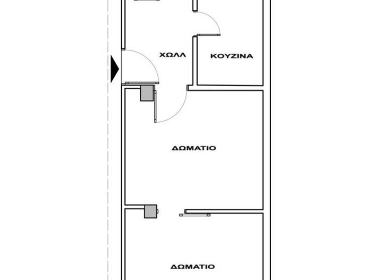 Studio zum Kauf 95.000 € 2 Zimmer 42 m² EG Athen