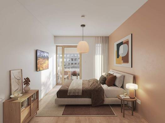 Wohnung zum Kauf - Erstbezug 399.000 € 2 Zimmer 45,8 m² 5. Geschoss Wien 1030