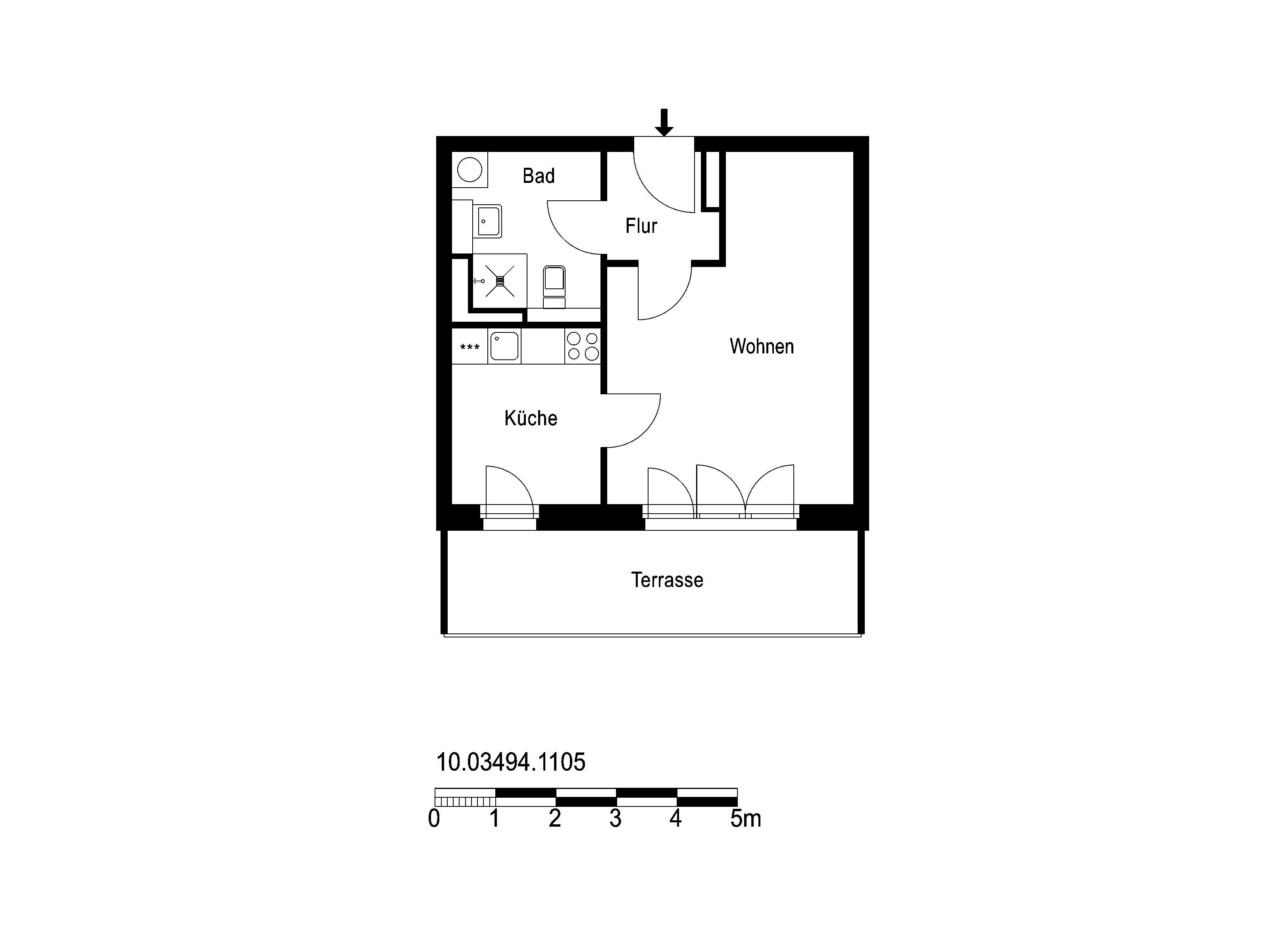 Wohnung zur Miete 665 € 1 Zimmer 39,8 m²<br/>Wohnfläche 4.<br/>Geschoss 16.01.2025<br/>Verfügbarkeit Marianne-Foerster-Straße 10 Heinersdorf Berlin 13089